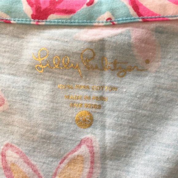 Lilly Pulitzer Palmetto Dress Breakwater Blue XS - Picture 5 of 6